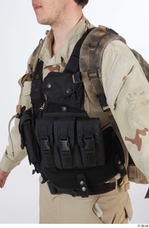 Reece Bates Contractor A pose 1 army vest backpack upper…